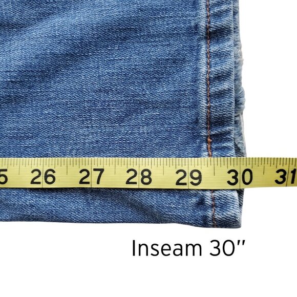 Joe's Jeans Bootcut Jeans Fit Provocateur Rider ll Wash Low Rise Y2K Sz 28 - Picture 12 of 16